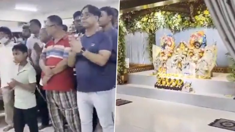 Krishna Janmashtami 2025: Muhammad Yunus Greets Hindu Community As ISKCON Begins Celebrating 3-Day Janmashtami in a Festive Atmosphere in Bangladesh (Watch Video)