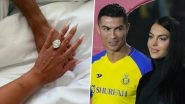 Cristiano Ronaldo Gets Engaged to Long-Time Girlfriend Georgina Rodriguez (See Post)