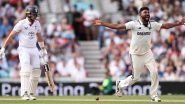Mohammed Siraj Surpasses Bhuvneshwar Kumar To Become Only Second Indian To Take 20 Wickets in England, Achieves Feat During IND vs ENG 5th Test 2025