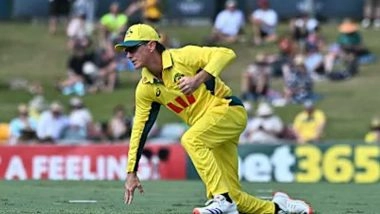 AUS vs SA 1st ODI 2025: Australian Leg-Spinner Adam Zampa Reprimanded for ICC Code of Conduct Breach During First Match Against South Africa