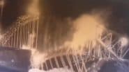 China Bridge Collapse: 12 Dead, 4 Missing After Under-Construction Bridge on Jianzha Yellow River in Qinghai Collapses, Video Surfaces