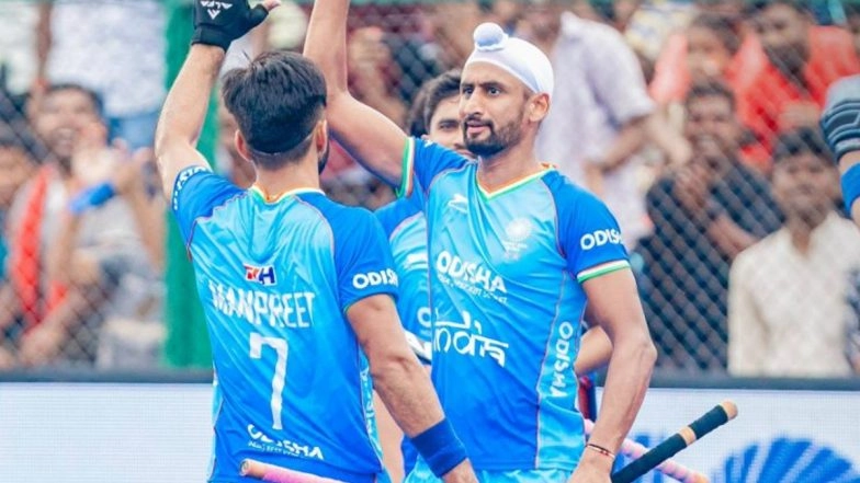 India National Hockey Team Defeats Japan 3-2 in Pool A Clash of Asia Cup 2025; Harmanpreet Singh Scores Brace as Hosts Register Back-to-Back Wins