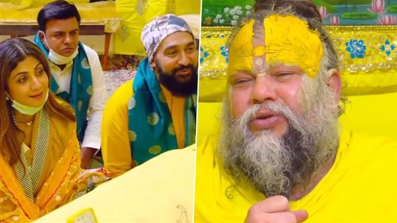 ‘Koi Nasha Na Karo’: Premanand Ji Maharaj Gives Advice to Shilpa Shetty and Raj Kundra As the Couple Visits Him in Vrindavan (Watch Video)