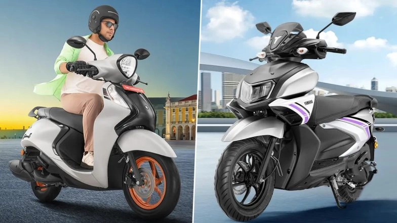 Yamaha RayZR 125 Fi Hybrid, Yamaha Fascino 125 Fi Hybrid New Colours Revealed; Check Details Here