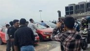 Dehradun Mall Rooftop Turns Into Stunt Arena: Viral Video of Youths Performing Dangerous Car-Bike Burnouts Sparks Police Crackdown; 15 Booked, Vehicles Seized