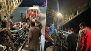 Indian Air Force Airlifts Civilian With Critical Head Injury From Leh to Chandigarh (See Pics)