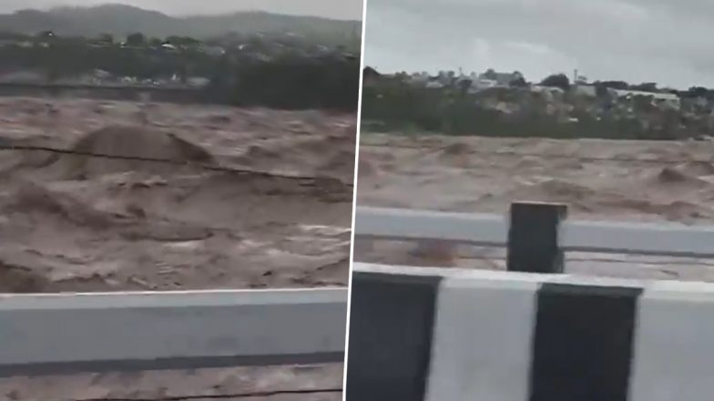 Jammu and Kashmir Rains: Severe Flooding Hits Jammu As Tawi River Overflows; Houses, Shops Damaged and Road Washed Away After Downpour