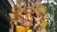 Lord Ganesha Images For Wednesday Morning Messages: Ganpati Bappa Photos, Vinayaka HD Wallpapers and Vighnaharta Pictures To Share Shubh Budhwar Greetings