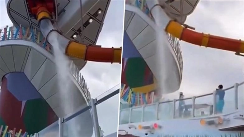 Terrifying Accident on World’s Largest Cruise Ship: Passenger Injured as Water Slide on Royal Caribbean’s Icon of the Seas Shatters Mid-Ride, Video Surfaces