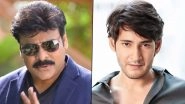 Mahesh Babu Birthday 2025: You Are Pride of Telugu Cinema, Says Superstar Chiranjeevi (See Post)