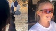 ‘What Can’t She Do?’: Old Video of Sydney Sweeney Flaunting Her Shooting Skills Resurfaces Amid American Eagle Ad Controversy – Netizens Feel She Is Jack of All Trades (Watch)