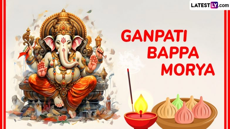 Happy Ganesh Chaturthi 2025 Wishes: Social Media Users Share Vinayaka Chavithi Greetings With Lord Ganesha Images, Ganpati Bappa HD Wallpapers & Vighnaharta Photos To Celebrate Ganeshotsav