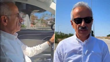 Turkey: Transport Minister Abdulkadir Uraloglu Fined After Posting Video of Himself Speeding at 140 Mph on Ankara-Nigde Highway