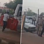 ‘Chacha Vidhayak Hai Hamare’: BJP MLA Manoj Chaudhary’s Nephew Brandishes Hockey Stick, Abuses Toll Employees Over Fee Demand in Dewas; Video Surfaces