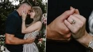 Taylor Swift Gets Engaged to NFL Star Travis Kelce, Shares Pictures on Instagram