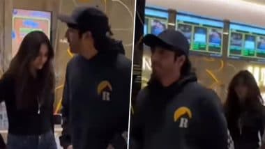 ‘Saiyaara’ Stars Ahaan Panday-Aneet Padda Enjoy Movie Date to Watch Hrithik Roshan-Jr NTR’s ‘War 2’ Amid Dating Rumours; Video of Gen Z Actors Goes Viral – WATCH