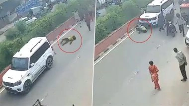 Jaipur Road Rage: Scorpio Driver Runs Over Man Twice After Collision Dispute, Kills Him on the Spot; Horrific Video Surfaces