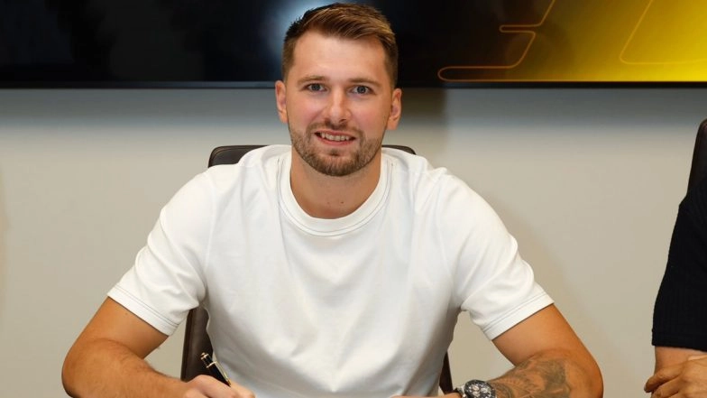 Luka Doncic Extends Los Angeles Lakers Stay, Star Basketball Player Signs Three-Year Deal Worth USD 165 Million