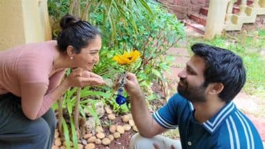 Archana Puran Singh’s Son Aaryamann Sethi Gets Engaged to Yogita Bihani, Actor Proposes With Keys to Their New House (Watch Video)