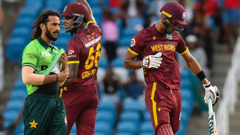 How To Watch PAK vs WI 3rd ODI 2025 Free Live Streaming Online? Get Telecast Details of Pakistan vs West Indies Cricket Match on TV