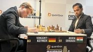 Arjun Erigaisi Holds Vincent Keymer To Draw in Sixth Round of Quantbox Chennai Grand Masters 2025