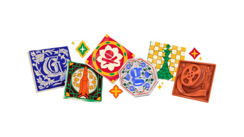 Independence Day 2025 Google Doodle: Search Engine Giant Pays Tribute to India’s Glory in Sports, Space Missions and Cinema on 79th I-Day