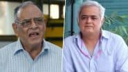 ‘Fan of His Character As Jaggu Dada’s Father’: Hansal Mehta Pays Homage to Achyut Potdar As Veteran Actor Passes Away at 91 in Thane (See Post)