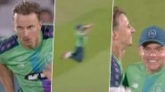 Caught Curran Bowled Curran! Sam Curran Takes Catch Off Brother Tom Curran's Bowling To Help Oval Invincibles Win The Hundred 2025 Match Against Welsh Fire (Watch Video)