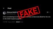 Is the US Reinstating a Visa Ban on PM Narendra Modi Over the 2002 Gujarat Riots? Fact Check Debunks Fake Claim by Pakistani Propaganda Account
