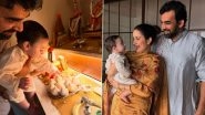 Ganesh Chaturthi 2025: Sagarika Ghatge, Zaheer Khan Celebrate Their First Vinayaka Chaturthi With Son Fatehsinh (See Pics)