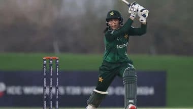 IRE-W vs PAK-W 2025: Pakistan Batter Sadaf Shamas Ruled Out of Ireland T20I Series