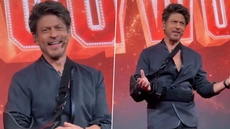 Shah Rukh Khan REACTS to His National Award Win for ‘Jawan’ at Son Aryan Khan’s ‘The Ba***ds of Bollywood’ Preview Event, Thanks Fans for Their Unwavering Support (Watch Video)