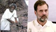 Dashrath Manjhi 18th Death Anniversary: Congress Leader Rahul Gandhi Pays Tribute to &lsquo;Mountain Man,&rsquo; Meets His Family in Bihar&rsquo;s Gaya District