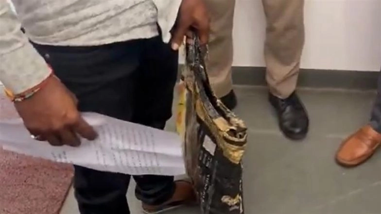 Lakhimpur Kheri Shocker: Man Carries Dead Newborn in Bag to Collector Office in Uttar Pradesh, DM Seals Hospital (Watch Video)