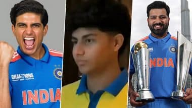 Virender Sehwag’s Son Aaryavir Sehwag Picks Shubman Gill Over MS Dhoni and Rohit Sharma, Chooses Virat Kohli Above All