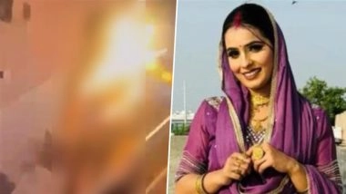 Greater Noida Dowry Harassment Case: Woman Dragged by Hair, Thrashed and Set Ablaze by Husband Over INR 35 Lakh Demand; Son Witnesses Horror