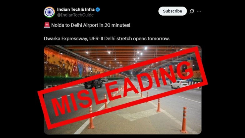 Will Dwarka Expressway and UER-II Cut Noida-Delhi IGI Airport Travel Time to 20 Minutes? Netizens Question Viral Claim, Here&rsquo;s What Official Press Release Says