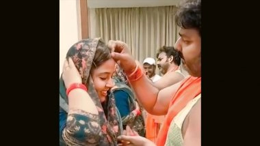 ‘This Is Final Plea’: Pawan Singh’s Second Wife Jyoti Singh Urges Him to at Least Acknowledge Her Presence, Threatens Self-Harm Amid Anjali Raghav Controversy (View Post)