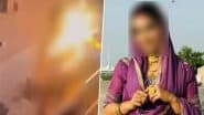 Greater Noida Shocker: Woman Thrashed, Burnt to Death for Dowry, Husband Arrested; Disturbing Video Surfaces
