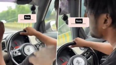 ‘Bhaiya Please Gaadi Rok Do’: Noida Family’s Terrifying Uber Ride as Driver Speeds Away From Police, Daughter Cries in Fear (Watch Video)