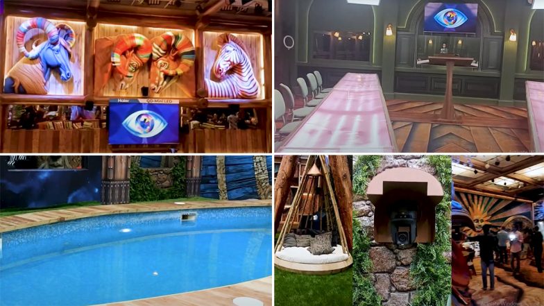 Inside &lsquo;Bigg Boss 19&rsquo; House: Salman Khan-Hosted Reality Show&rsquo;s Set Design Revealed; Stage for &lsquo;Gharwalon Ki Sarkaar&rsquo; Set (Watch Video)