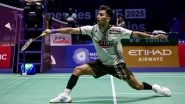 Lakshya Sen Enters Final of Hong Kong Open 2025; Indian Shuttler Secures Win Over Chou Tien Chen in Semi-Final
