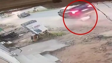 Jaipur Hit-and-Run Horror: Retired Army Captain Narsa Ram Jajra Run Over by Speeding SUV While Cycling; Accused Driver Surbhi Maheswari Gets Bail After Fatal Accident (Videos)