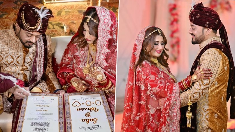Bigg Boss 12’s Saba Khan Marries Entrepreneur Wasim Nawab; Actress Shares Nikah Ceremony Photos Five Months After Marriage and Writes, ‘Some Blessings Are Embraced in Quiet’ (View Post)