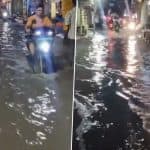Delhi Rains: Heavy Rainfall Lashes Parts of National Capital, Causes Waterlogging in Several Areas (Watch Videos)