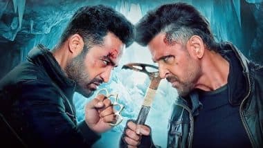 ‘War 2’: Hrithik Roshan and Jr NTR Set the Dance Floor on Fire in First Look of Song ‘Janaabe Aali’ (Watch Teaser)