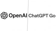 ChatGPT Go Affordable Paid Plan Launched in India by OpenAI, Offers Higher Message Limits, Image Generations, File Uploads and Memory; Check Benefits