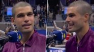 'Think They Like It' Carlos Alcaraz Flaunts Fresh Buzz Cut After Win Against Reilly Opelka in US Open 2025 First Round Clash (Watch Video)