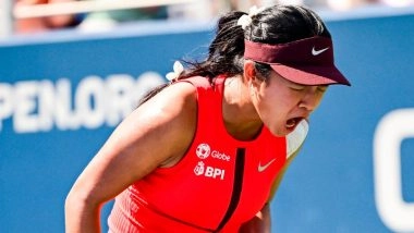 US Open 2025: Alexandra Eala Becomes First Philippines Player in Open Era To Win Grand Slam Main-Draw Match After Beating Clara Tauson