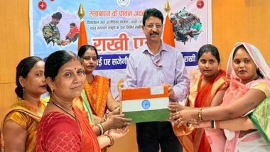 Rakhi 2025 for Indian Soldiers: Women From Varanasi Send Rakhis for Soldiers via Indian Post Ahead of Raksha Bandhan